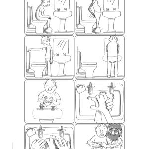 Wash Your Hands comic