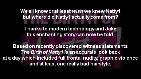 The Birth of Natty1 is an accurate look back at a day which included full frontal nudity, graphic violence and at least one really bad hairstyle