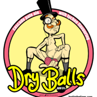 Label for homebrew, 'Dry Balls'