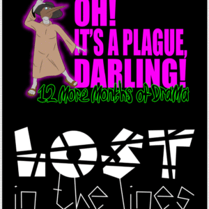 A plague doctor with their hand to their head reacts to the news of a plague in dramatic fashion